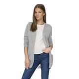 ONLY Bayan Onllesly L/S Open Cardigan KNT Noos örgü ceket, Gri (Ultimate Grey), S