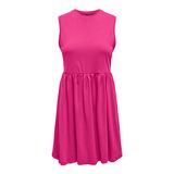 ONLY Bayan ONLMAY Life S/L Peplum Dress Box JRS jarse elbise,, Raspberry Rose, M