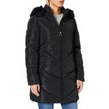 ONLY Bayan Onlmynte Bf Long Puffer OTW Kapitone Ceket, Siyah, XS