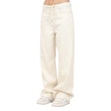 ONLY Bayan Onlsilla Mw Wide String Pant Cc PNT Pantolon, ekrü, L / 32L