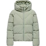 Only Bayan Puffer Kapüşonlu Mont 15318451 - Su Yeşili