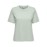 ONLY Bayan T-Shirt ONLONLY - Regular Fit XS S M L XL Siyah Beyaz Bej, Yeşil, M