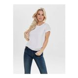 Only Beyaz Kadın T-Shirt