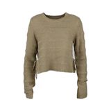 ONLY Bisiklet Yaka Örme Kazak, XL, 15324444, Yeşil, Kadın