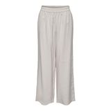 ONLY Ekru Normal Fit Pantolon ONLARIS LIFE HW PULL-UP PANT CC WVN, M, 15337956, Pumice Stone, Kadın