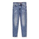 ONLY Erkek Çocuk Gençleştirir KOBDENVER Orta Bel Gençleştirir Kot Pantolon, mavi (medium denim blue), 146
