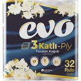 Only Evo Tuvalet Kağıdı 3 Katlı 32'li - Beyaz