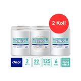 Only Fotoselli Kağıt Havlu 8 KG 22 CM 2 x 6 Rulo