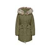 ONLY Haki Kadın Kaban ONLSYLVI PARKA JACKET LIFE CC OTW