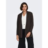 Only Jdy Bayan Blazer Uzun Ceket 15180572 - Dropsuz - Koyu Kahve