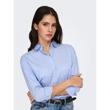 Only Jdy Bayan Çizgili Uzun Kollu Gömlek 15149877 - 42 - Mavi