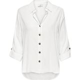 Only Jdy Bayan Çizgili Viskon Gömlek 15329311 - XL - Beyaz