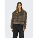 Only Jdy Ofelıa Faux Fur Kadın Ceket 15359349 - Kahve - S