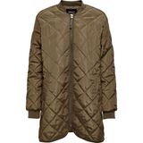 Only Jessıca Quılted Coat cc Otw Kadın Kahverengi Mont 15295402-15 - XS