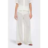 Only Kadın Beyaz Pantolon M Beden ONLFREYA STRAIGHT PANT JR Modeli