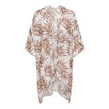 ONLY Kadın Ceket ONLLUNA LIFE PALM BEACH CARDIGAN ACC Kirli Beyaz S/M