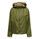 Only Kadın Çift Taraflı Kapüşonlu Mont Ceket - 15301826