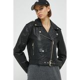 Only Kadın Deri Ceket Onlcmila Faux Leath Biker Jacket - 15265315