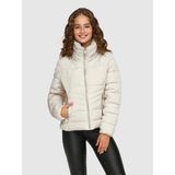 Only Kadın Dik Yaka Şişme Mont - 15322008 - Taş - XS