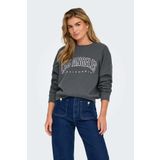 Only Kadın Gri Sweatshirt XS Beden ONLSWEAT L/S CREW OVERSIZ Modeli