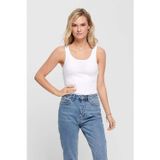 Only Kadın Günlük Basic Düz Kolsuz Bluz Atlet - 15095808