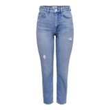 ONLY Kadın High Waist Jeans ONLEMILY, mavi (Light Blue Denim), 26W / 32L