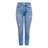 ONLY Kadın High Waist Jeans ONLEMILY, mavi (Light Blue Denim), 30W / 32L