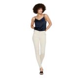 ONLY Kadın Jean Pantolon, Normal Bel, Ekru, S-32