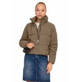 Only Kadın Kahverengi Mont S Beden ONLNEWDOLLY CORDUROY PUFF Modeli