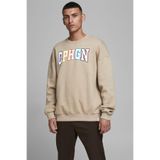 ONLY Kadın Kapüşonlu Sweatshirt, Light Grey, M Beden