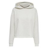 ONLY Kadın Kapüşonlu Sweatshirt, Uzun Kollu, Oatmeal/Melange, M Beden