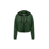 ONLY Kadın Kapüşonlu Sweatshirt, Yeşil, S Beden