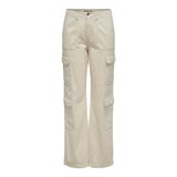 ONLY Kadın kargo pantolon, Pomza taşı, M / 32L