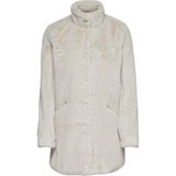 Only Kadın Kürklü Peluş Mont - 15164600 - S - Krem