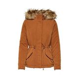 ONLY Kadın Lucca Parka, Kahverengi, XS Beden
