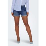 Only Kadın Mavi Günlük Şort S Beden ONLJOSEPHINESTRETCH SHORT Modeli