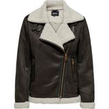 Only Kadın Mont Kahverengi 15304775 Onlnewdıana Avıator - S