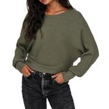 ONLY Kadın ONLADALINE L/S SHORT PULLO KNT NOOS Kazak, Kalamata, XS