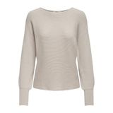 ONLY Kadın ONLADALINE L/S SHORT PULLO KNT NOOS Kazak, Pumice Stone, XS