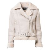 ONLY Kadın Onlagnete Suni Deri Biker JKT Cs OTW Biker Ceket, Pomza taşı, XL