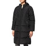 ONLY Kadın Onlamanda Long Puffer Coat Cc OTW ceket, Siyah, XS