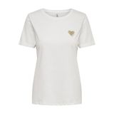 ONLY Kadın ONLAMY S/S COAST TOP BOX JRS Tişört