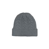 ONLY Kadın ONLANNA LIFE CABLE KNIT BEANIE CC Şapka, Dark Grey Melange, Tek Beden