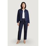 Only Kadın Onlashby Çift Cepli Düğmeli Jean Ceket 15364598 Koyu Mavi - XL