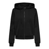 ONLY, Kadın, ONLBELLA L/S HOOD CC SWT NOOS, Sweatshirt, Siyah, S