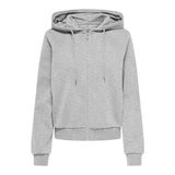 ONLY, Kadın, ONLBELLA L/S O-NECK CC SWT, Sweatshirt, Light Grey Melange, M