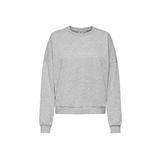 ONLY, Kadın, ONLBELLA L/S O-NECK CC SWT, Sweatshirt, Light Grey Melange, S