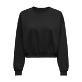 ONLY, Kadın, ONLBELLA L/S O-NECK CC SWT, Sweatshirt, Siyah, XS