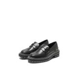 ONLY Kadın Onlbeth-3 Pu Loafer-Noos terlik, Siyah, 38 EU
