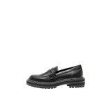ONLY Kadın Onlbeth-3 Pu Loafer-Noos terlik, Siyah, 39 EU